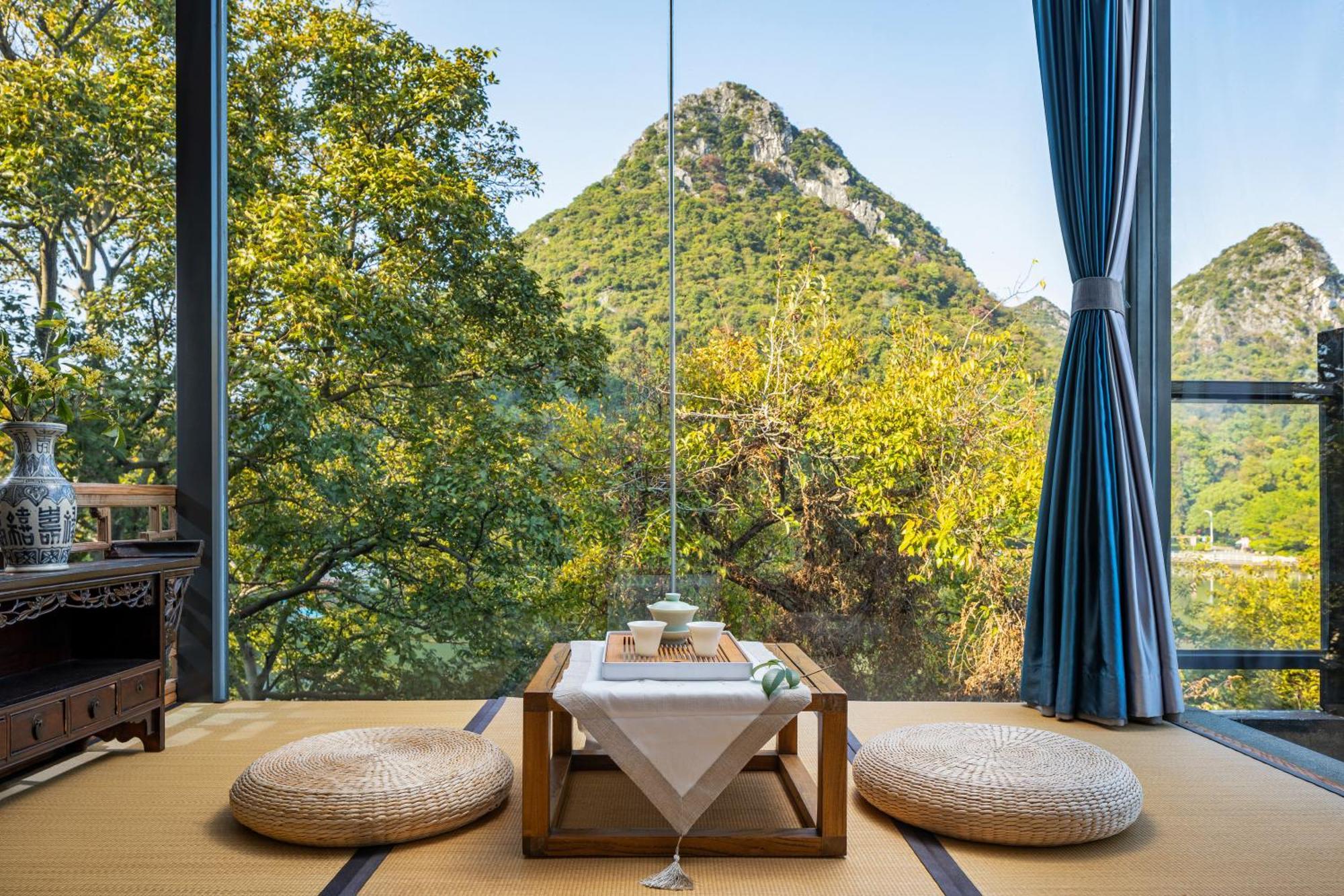 Guilin Heshe Lakeside Resort-Free Pick Up Service Stay Two Nights Exterior photo