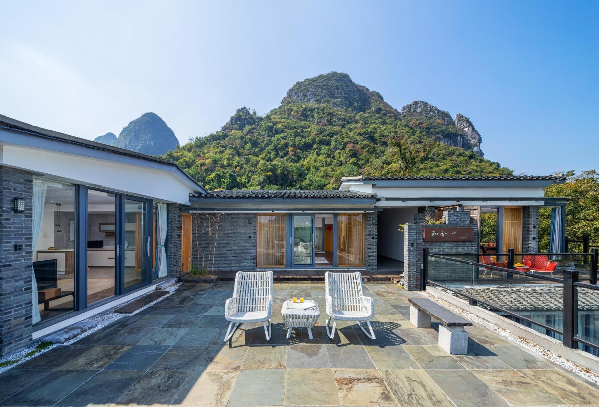 Guilin Heshe Lakeside Resort-Free Pick Up Service Stay Two Nights Exterior photo